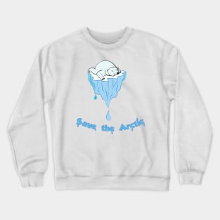 Save the Arctic bear Crewneck Sweatshirt